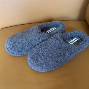 Abound Charcoal Plush Slippers